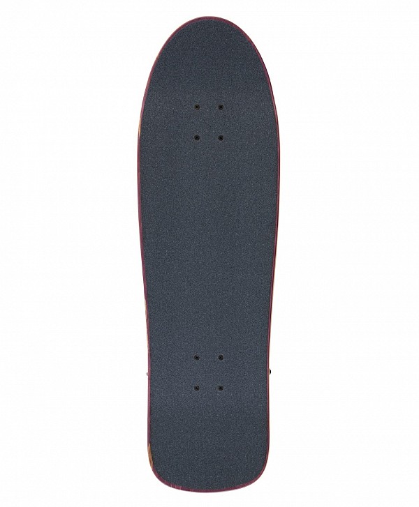 SANTA CRUZ RED TOXIC HAND 80's CRUZER 9.7" X 31.7" PURPLE