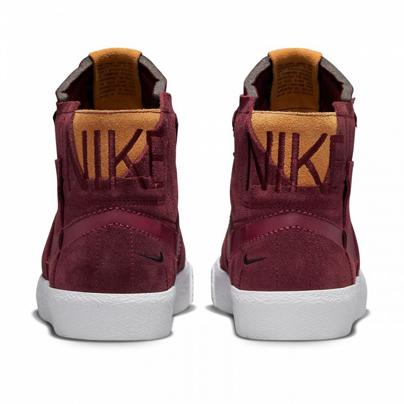 NIKE SB ZOOM BLAZER MID PREMIUM NIGHT MAROON NIGHT MAROON WHITE