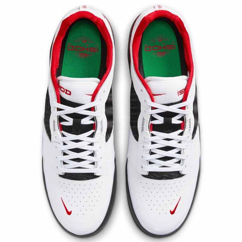 NIKE SB ISHOD WAIR PREMIUM WHITE/UNIVERSITY RED/BLACK/BLACK