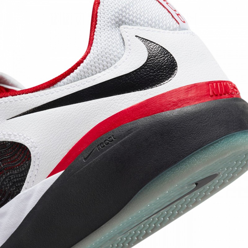 NIKE SB ISHOD WAIR PREMIUM WHITE/UNIVERSITY RED/BLACK/BLACK