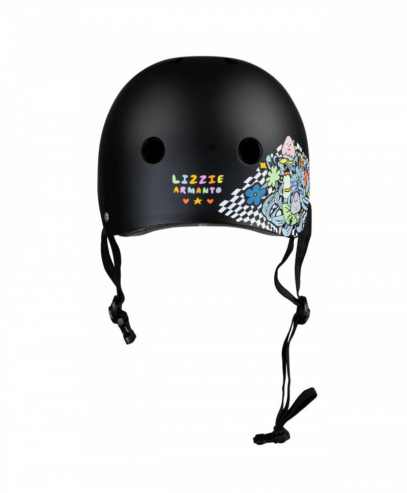 187 KILLER PADS CERTIFIED LIZZIE ADULT HELMET BLACK/FLORAL