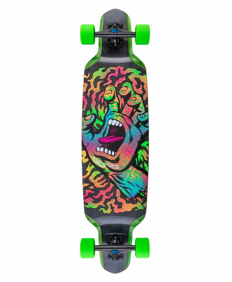 SANTA CRUZ  OBSCURE HAND DROP DOWN 9.5 X 37.52 MULTI