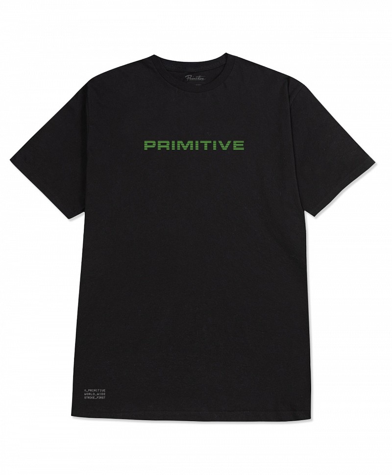 PRIMITIVE X CALL OF DUTY GHOST TEE BLACK