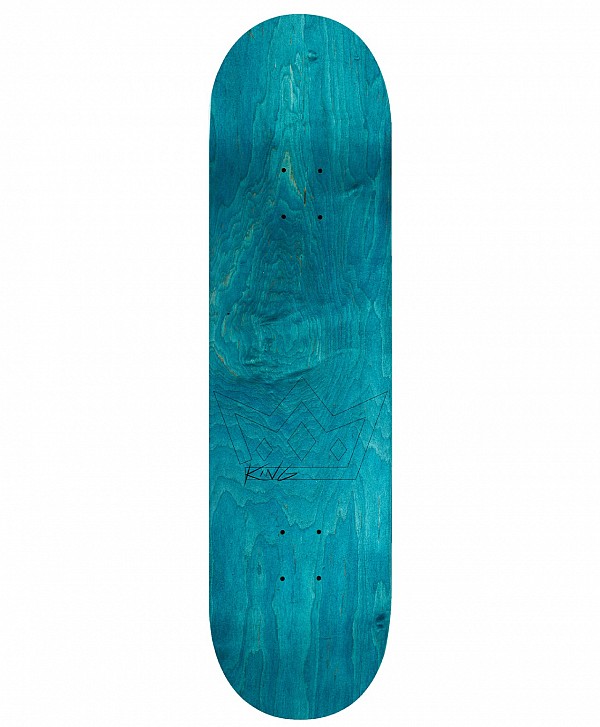 KING SKATEBOARDS NA-KEL SMITH SMO-KERS SKATE DECK 8.38" BLACK