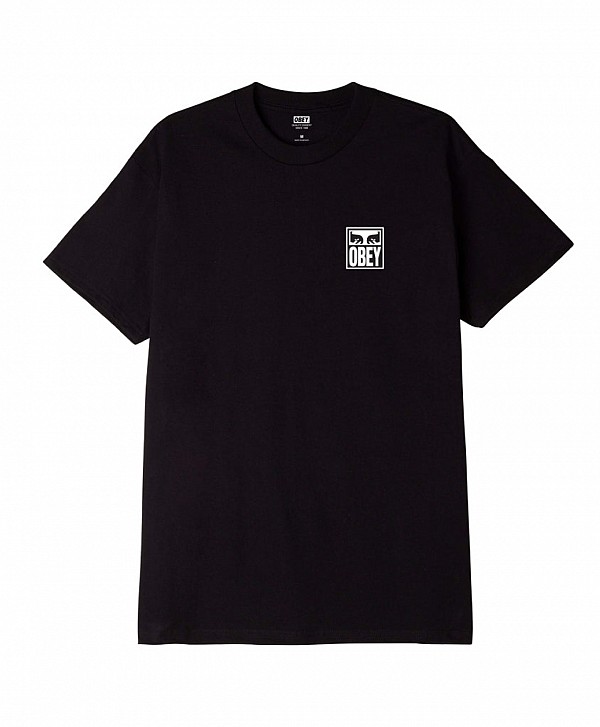 OBEY EYES ICON II TEE BLACK