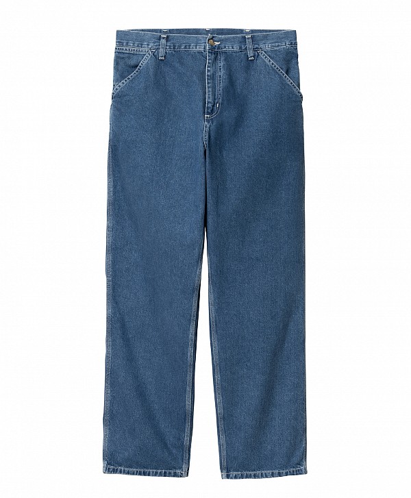 CARHARTT WIP SIMPLE PANT BLUE STONE WASHED