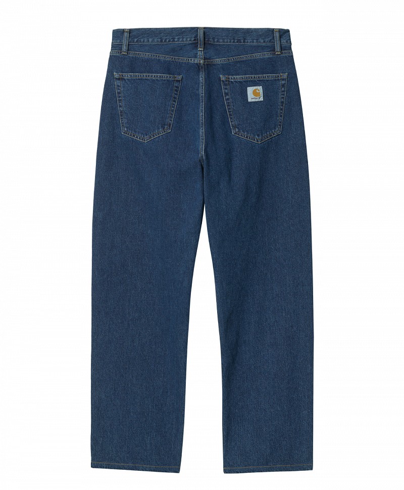 CARHARTT WIP LANDON PANT BLUE STONE WASHED