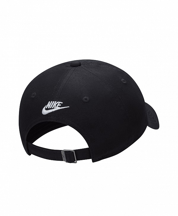 NIKE CLUB UNSTRUCTURED JDI CAP BLACK/WHITE