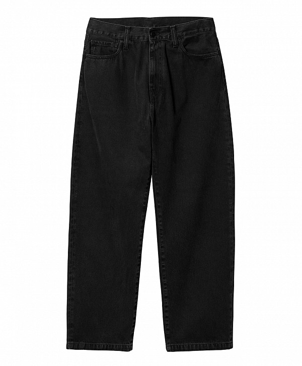 CARHARTT WIP LANDON PANT BLACK STONE WASHED