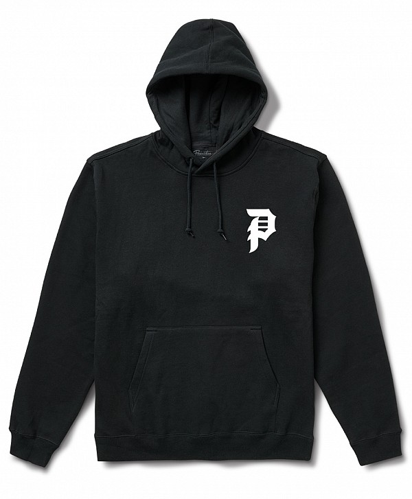 PRIMITIVE X GUNS N' ROSES CROSS HOOD BLACK