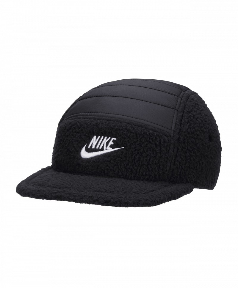 NIKE FLY FLAT BILL 5-PANEL CAP BLACK/WHITE