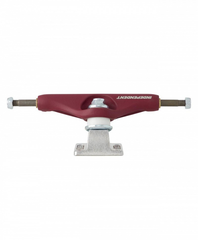 INDEPENDENT 149 BTG SPEED STANDARD STAGE 11 TRUCKS BURGUNDY/SILVER