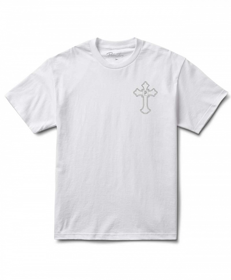 PRIMITIVE X 2PAC INJECTION ENCORE TEE WHITE