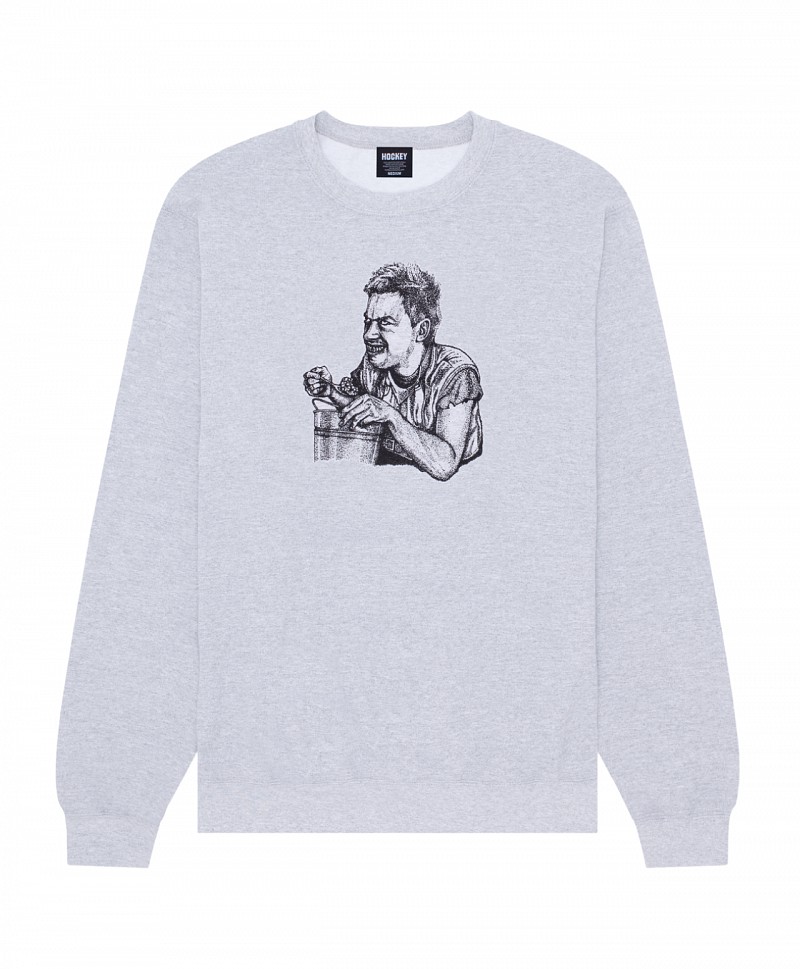 HOCKEY BUCKET BOY CREW HEATHER GREY