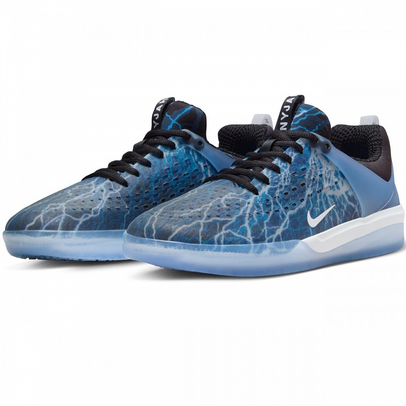 NIKE SB NYJAH 3 PREMIUM BLACK/WHITE-DEEP ROYAL-WHITE