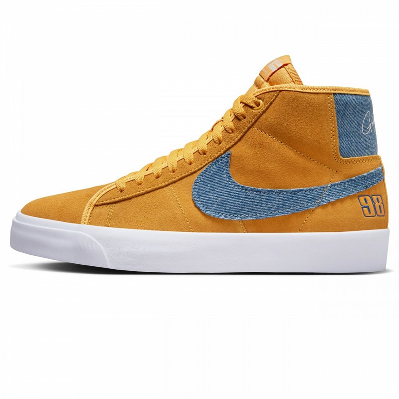NIKE SB BLAZER MID PRO GT UNIVERSITY GOLD/GAME ROYAL