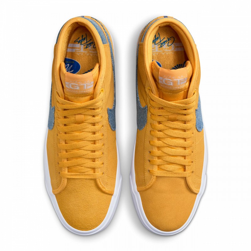 NIKE SB BLAZER MID PRO GT UNIVERSITY GOLD/GAME ROYAL