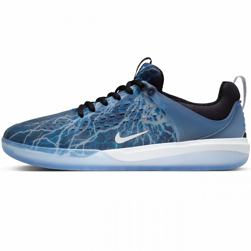 NIKE SB NYJAH 3 PREMIUM BLACK/WHITE-DEEP ROYAL-WHITE