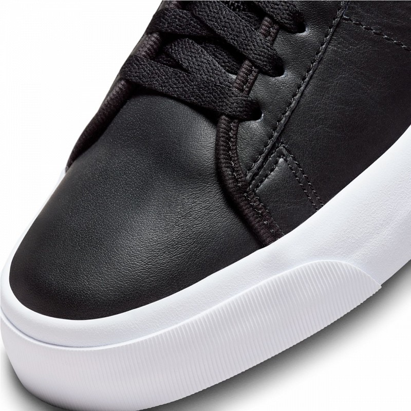 NIKE SB BLAZER MID PRO GT BLACK/METALLIC SILVER/UNIVERSITY RED