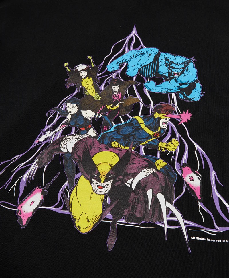 HUF X X-MEN TRIPLE TRIANGLE HOOD BLACK