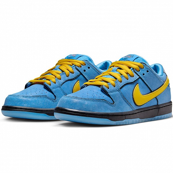 NIKE SB X THE POWERPUFF GIRLS DUNK LOW 'BUBBLES' UNIVERSITY BLUE