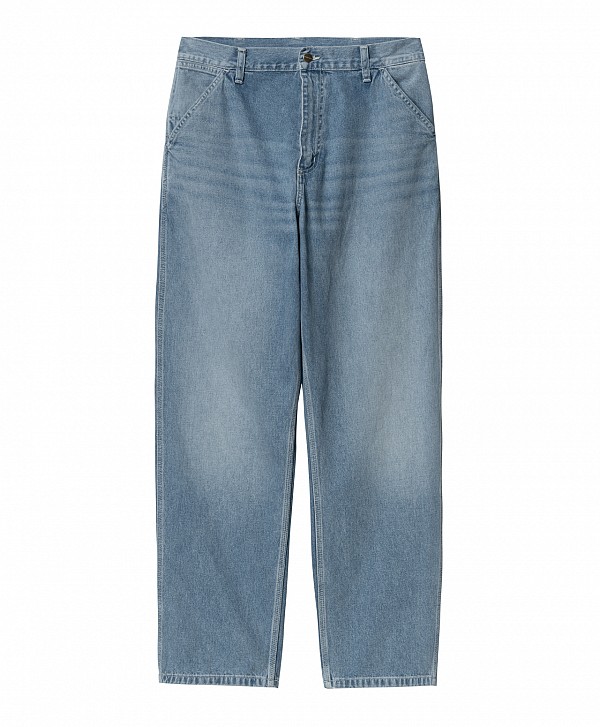 CARHARTT WIP SIMPLE PANT BLUE LIGHT TRUE WASHED