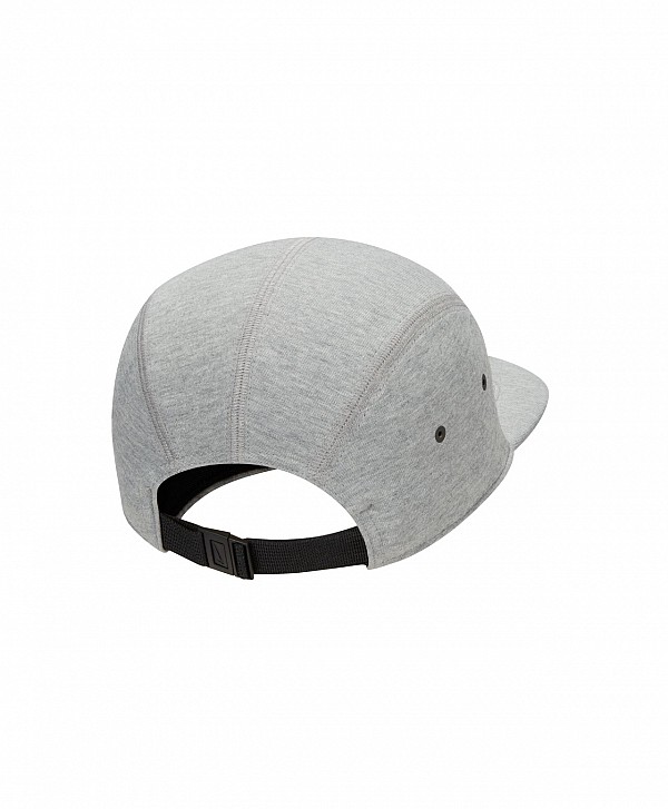 NIKE FLY UNSTRUCTURED TECH FLEECE CAP DARK GREY HEATHER/BLACK
