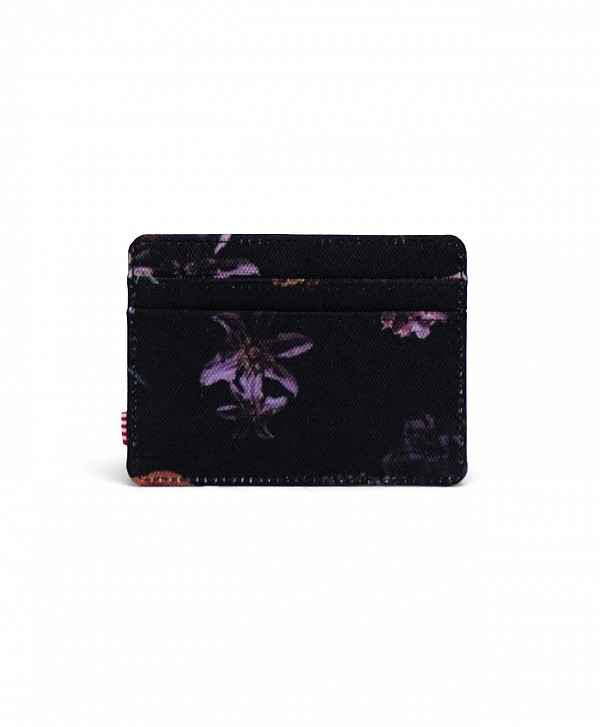 HERSCHEL CHARLIE CARDHOLDER FLORAL REVIVAL