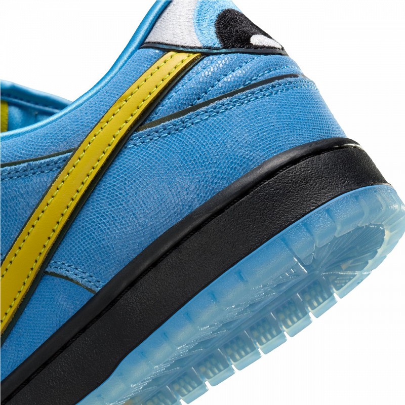 NIKE SB X THE POWERPUFF GIRLS DUNK LOW BUBBLES UNIVERSITY BLUE