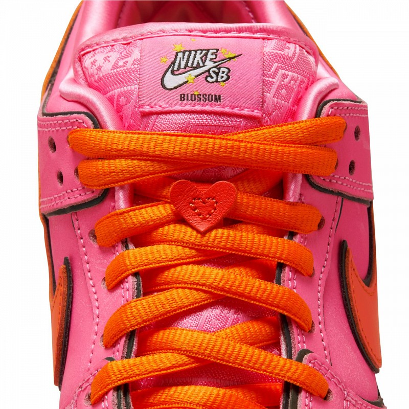 NIKE SB X THE POWERPUFF GIRLS DUNK LOW 'BLOSSOM' LOTUS PINK