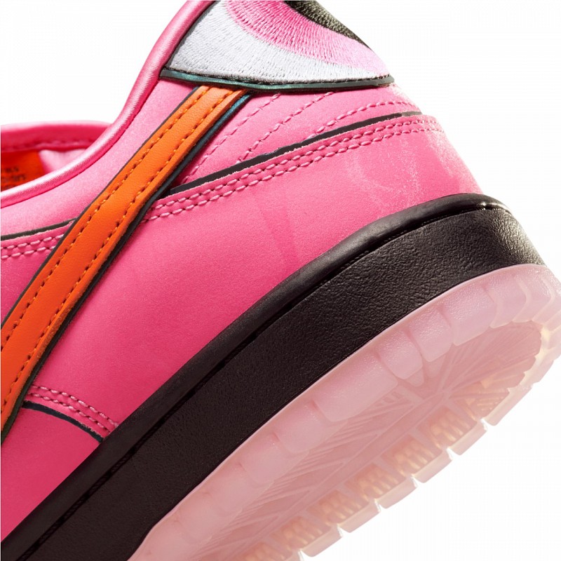 NIKE SB X THE POWERPUFF GIRLS DUNK LOW BLOSSOM LOTUS PINK