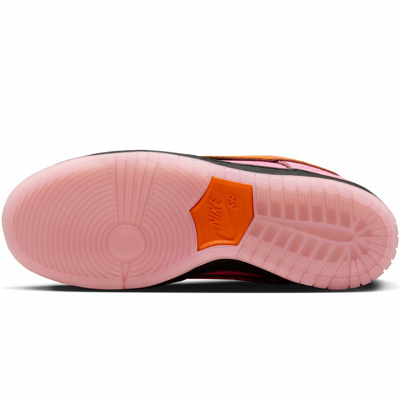 NIKE SB X THE POWERPUFF GIRLS DUNK LOW BLOSSOM LOTUS PINK