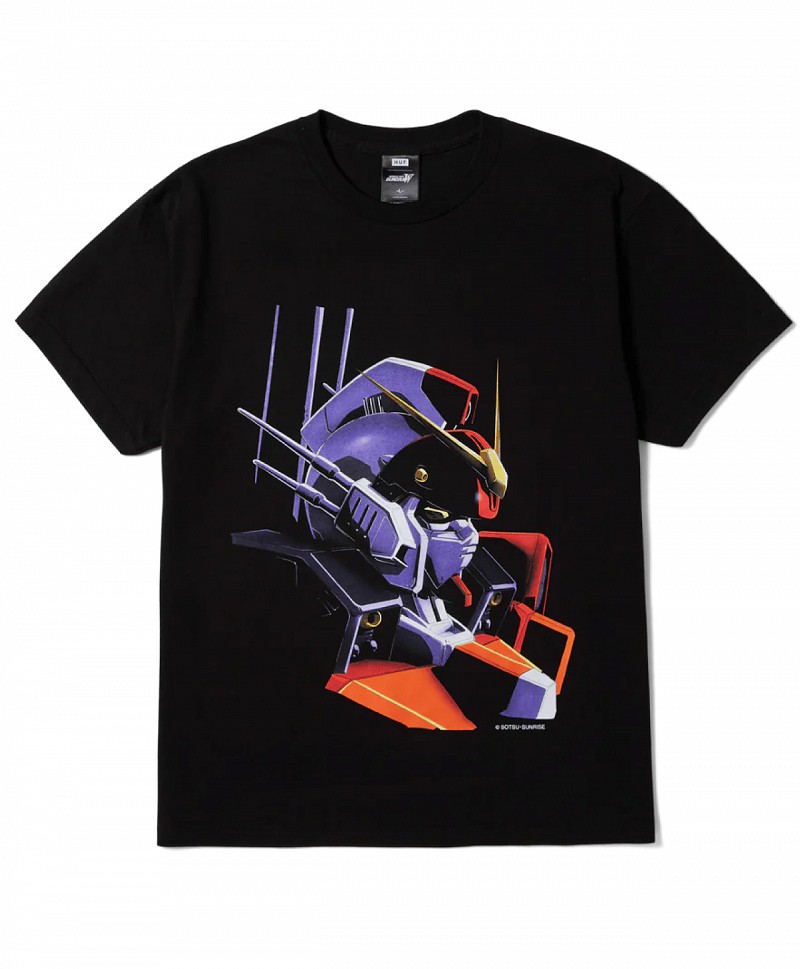 HUF X GUNDAM HEAVY ARMS TEE BLACK