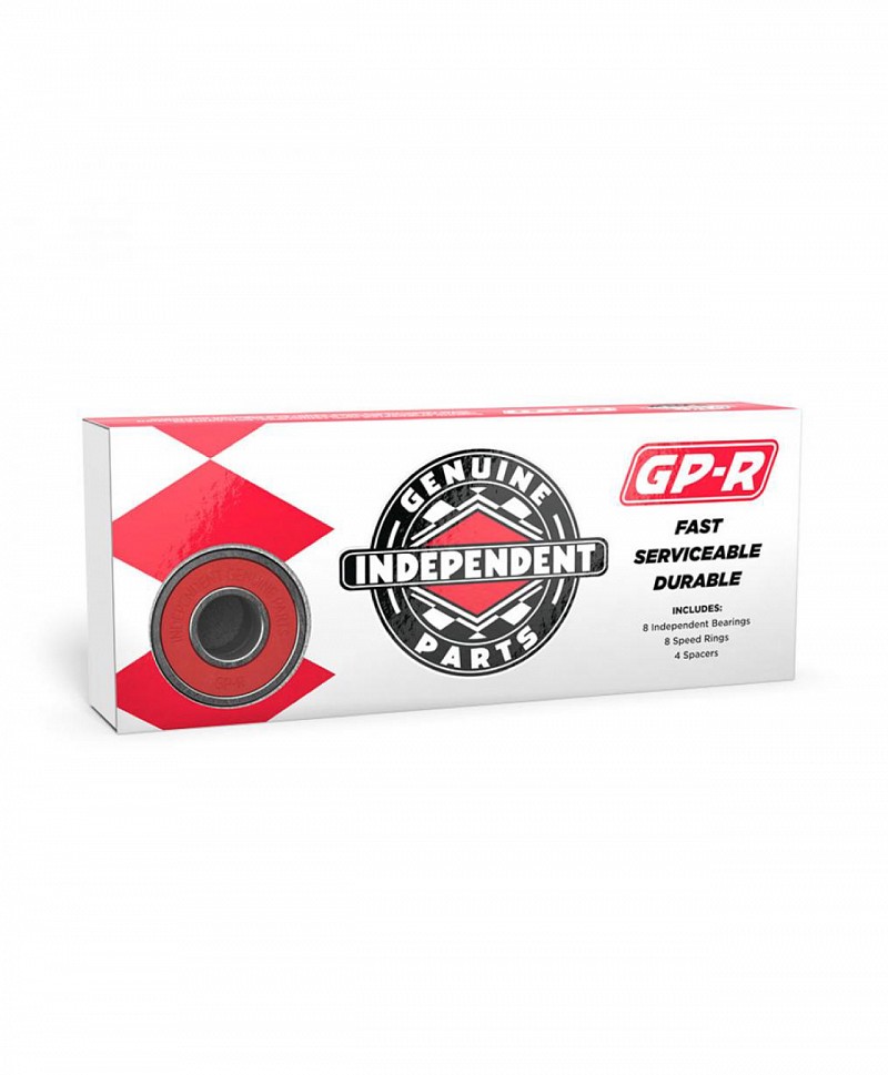 INDEPENDENT GP-R GENUINE PARTS BEARINGS RED