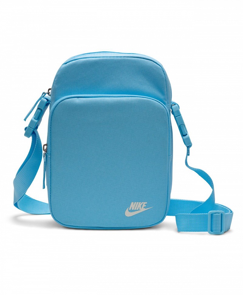 NIKE HERITAGE CROSSBODY BAG AQUARIUS BLUE/AQUARIUS BLUE/SAIL