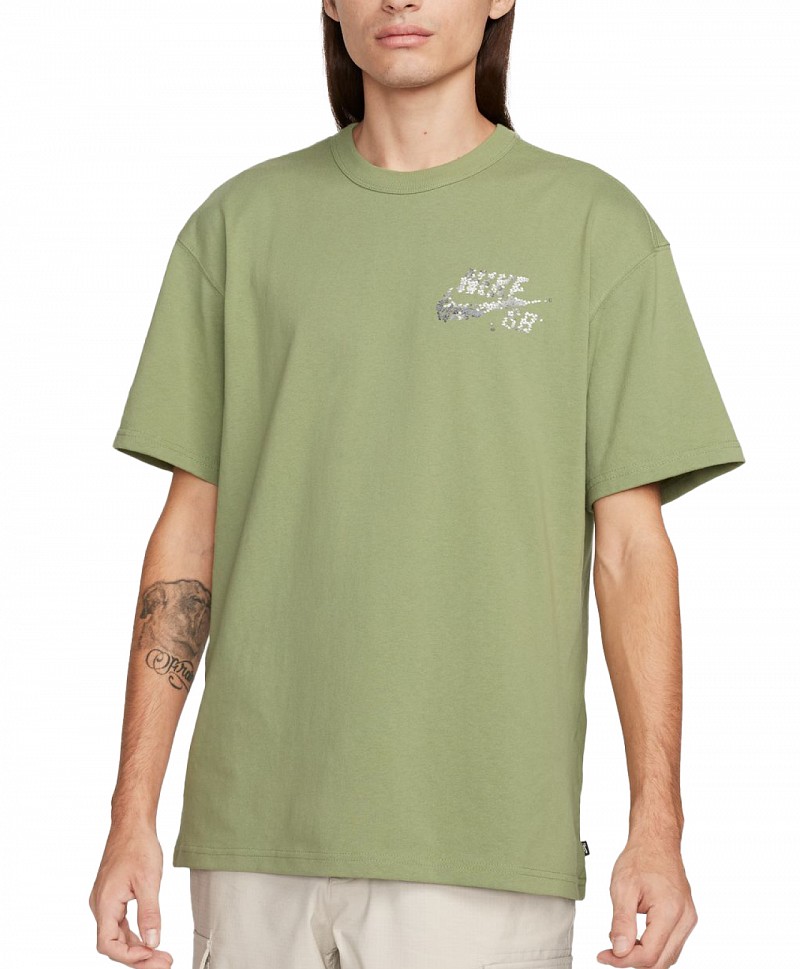 NIKE SB MAX 90 SUSTAINABLE YUTO TEE OIL GREEN