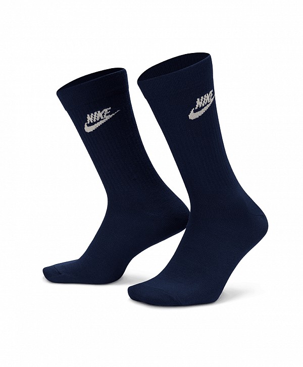 NIKE SPORTSWEAR EVERYDAY ESSENTIAL CREW SOCKS 3-PACK MULTI