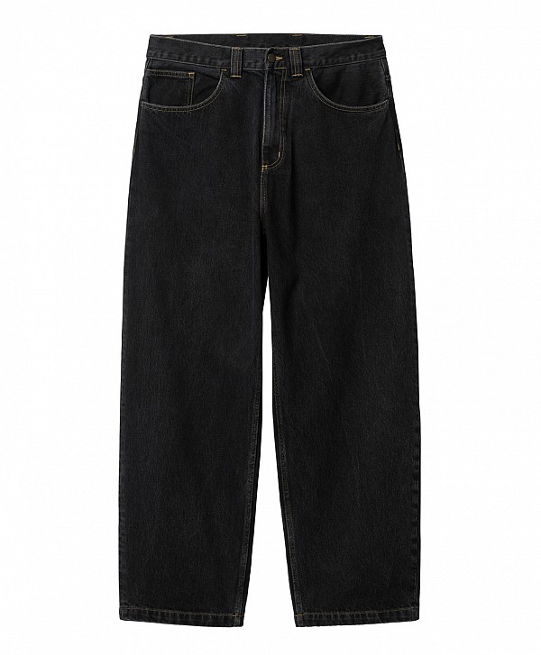 CARHARTT WIP BRANDON PANT BLACK STONE WASHED