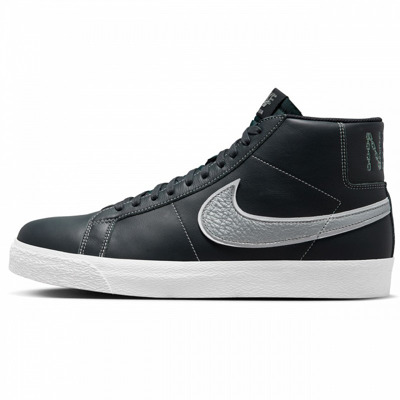 NIKE SB X MASON SILVA BLAZER MID BLACKENDED BLUE/WOLF GREY-BLACKENDED BLUE