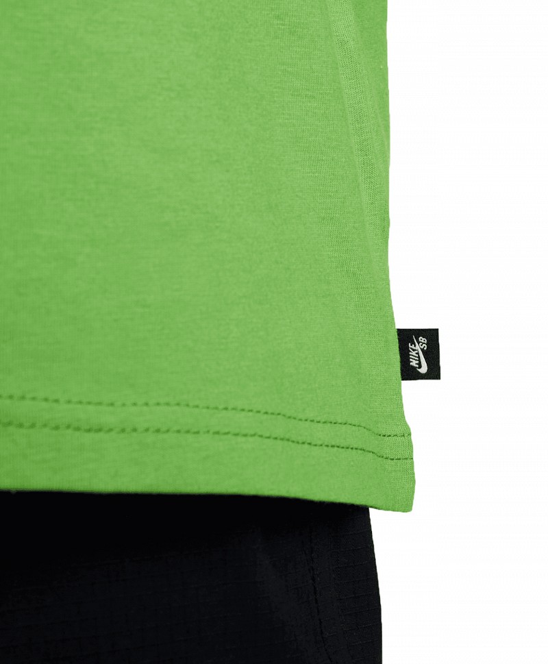 NIKE SB LOGO SKATE TEE CHLOROPHYLL