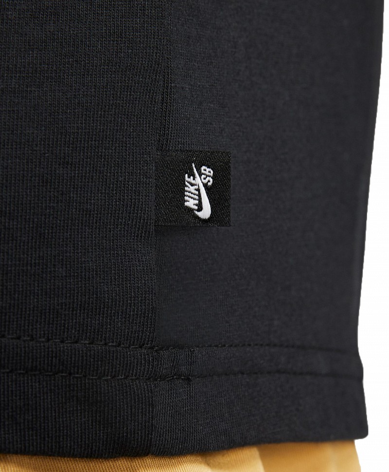 NIKE SB BIG LOGO TEE BLACK