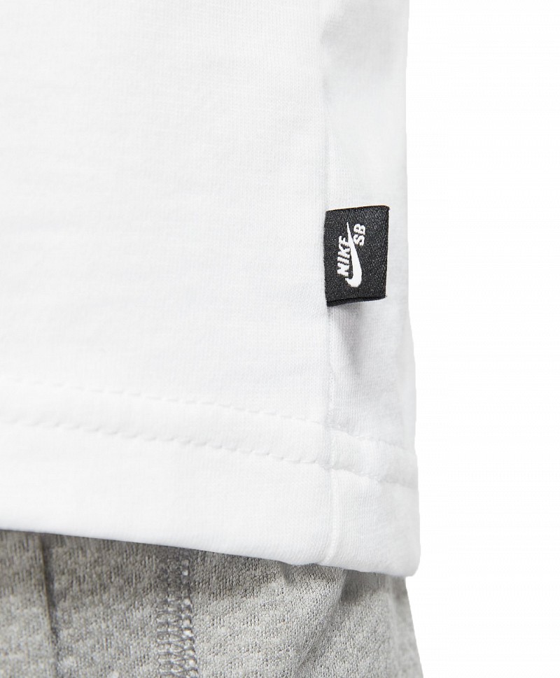 NIKE SB BIG LOGO TEE WHITE