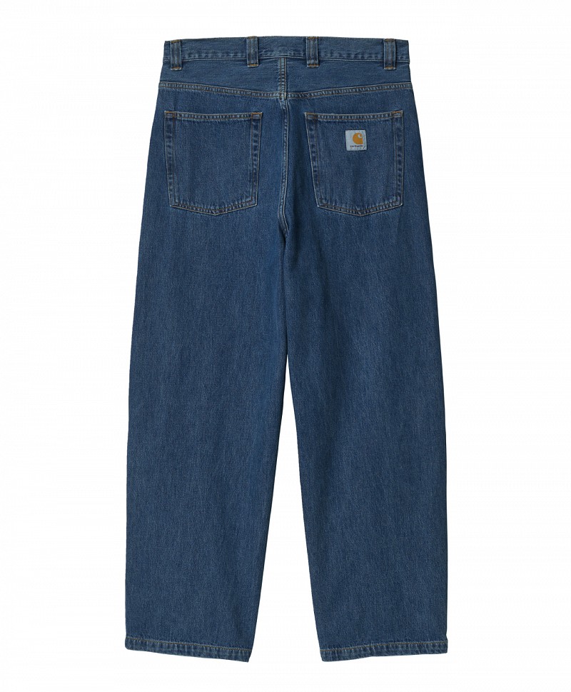 CARHARTT WIP BRANDON PANT BLUE STONE WASHED