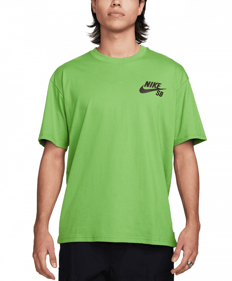 NIKE SB LOGO SKATE TEE CHLOROPHYLL