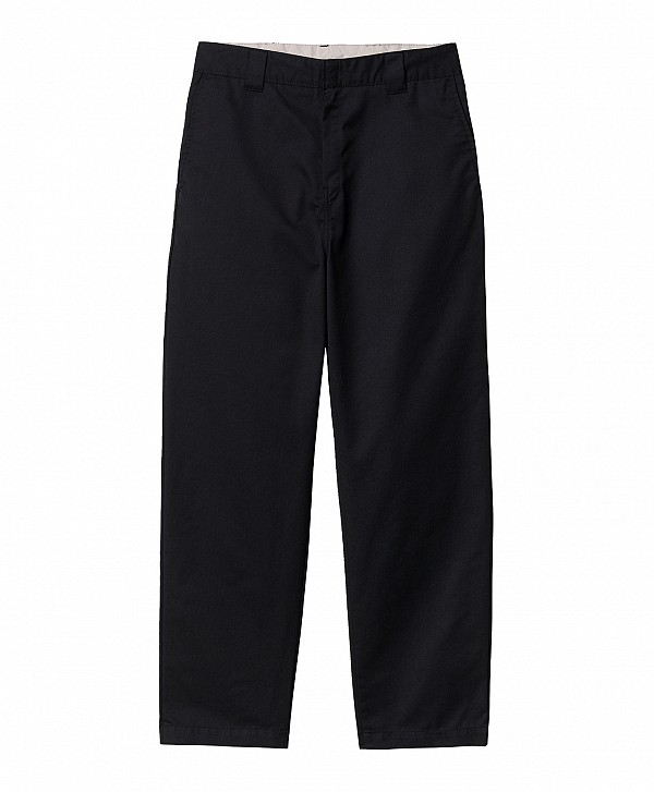 CARHARTT WIP CRAFT PANT BLACK RINSED