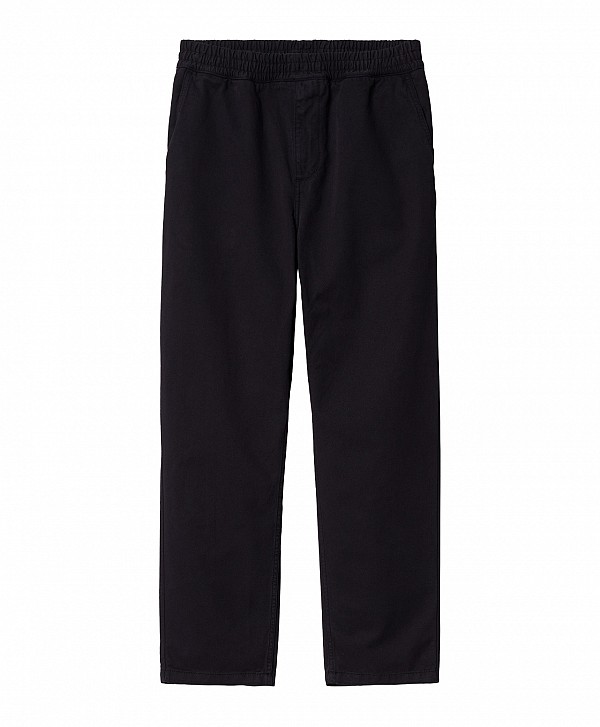 CARHARTT WIP FLINT PANT BLACK GARMENT DYED