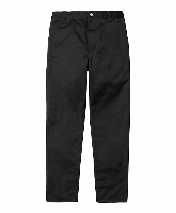 CARHARTT WIP SIMPLE PANT BLACK RINSED