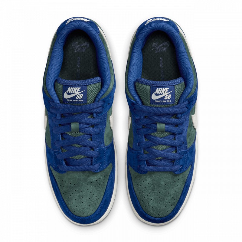 NIKE SB DUNK LOW PRO DEEP ROYAL BLUE/SAIL-VINTAGE GREEN