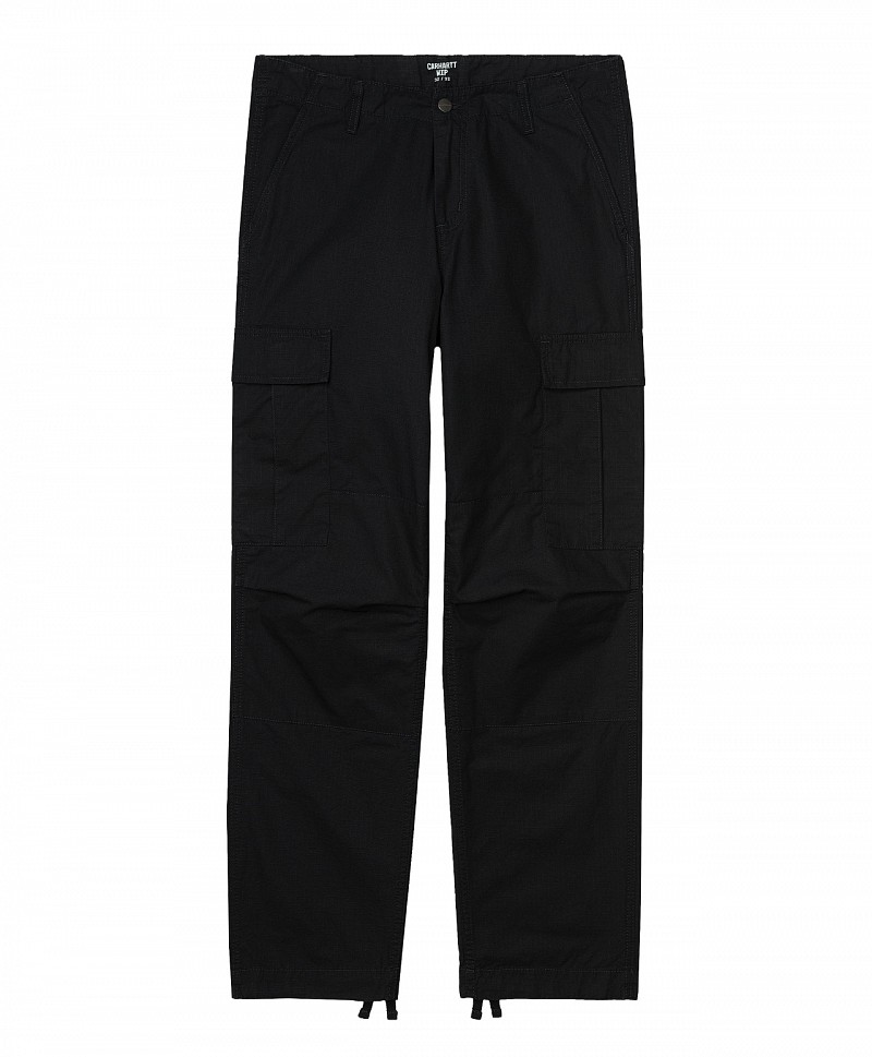 CARHARTT WIP REGULAR CARGO PANT BLACK RINSED