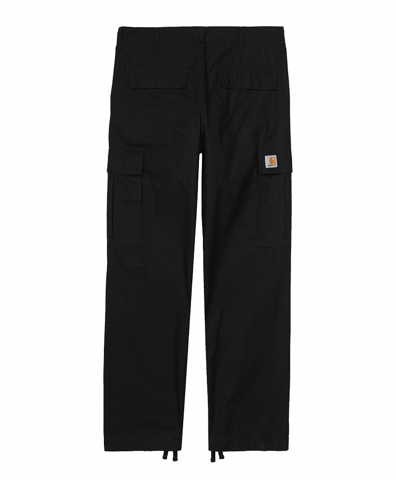 CARHARTT WIP REGULAR CARGO PANT BLACK RINSED